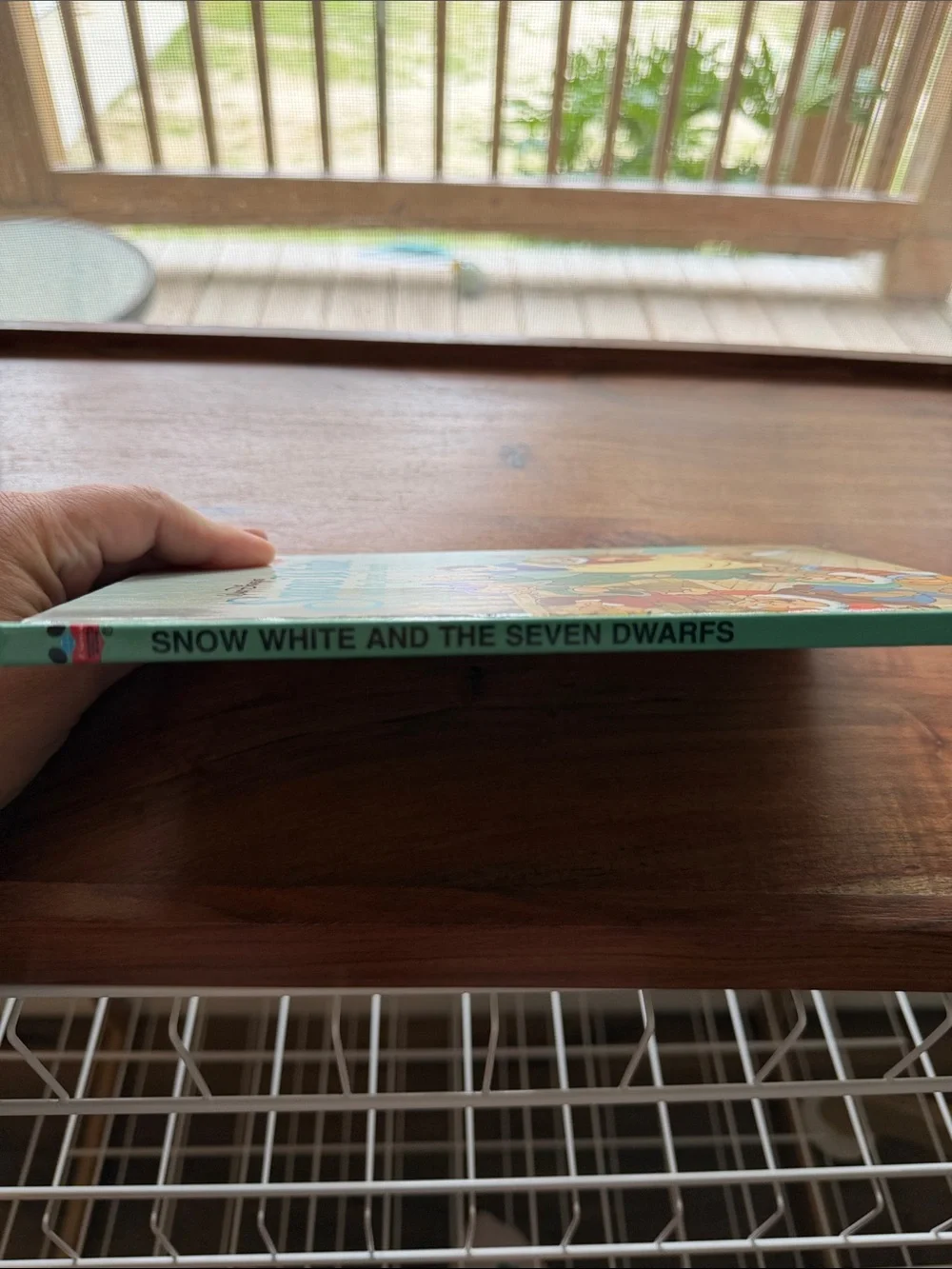 VTG 1994 Disney Snow White and Seven Dwarfs Grolier Book Club Edition New Mint